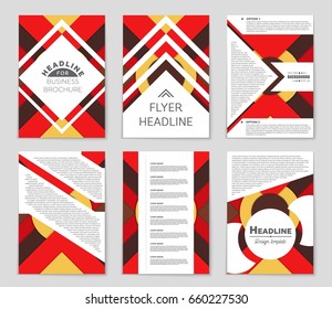 Abstract vector layout background set. For art template design, list, front page, mockup brochure theme style, banner, idea, cover, booklet, print, flyer, book, blank, card, ad, sign, sheet,, a4