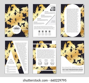 Abstract vector layout background set. For art template design, list, front page, mockup brochure theme style, banner, idea, cover, booklet, print, flyer, book, blank, card, ad, sign, sheet,, a4