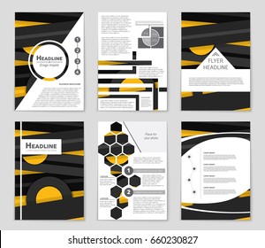 Abstract vector layout background set. For art template design, list, front page, mockup brochure theme style, banner, idea, cover, booklet, print, flyer, book, blank, card, ad, sign, sheet,, a4