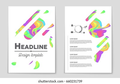 Abstract vector layout background set. For art template design, list, front page, mockup brochure theme style, banner, idea, cover, booklet, print, flyer, book, blank, card, ad, sign, sheet,, a4.
