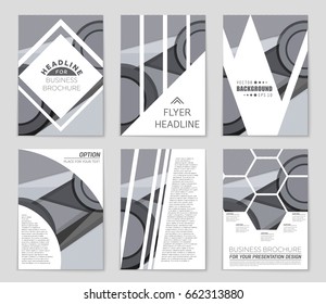 Abstract vector layout background set. For art template design, list, front page, mockup brochure theme style, banner, idea, cover, booklet, print, flyer, book, blank, card, ad, sign, sheet,, a4