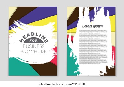 Abstract vector layout background set. For art template design, list, front page, mockup brochure theme style, banner, idea, cover, booklet, print, flyer, book, blank, card, ad, sign, sheet,, a4