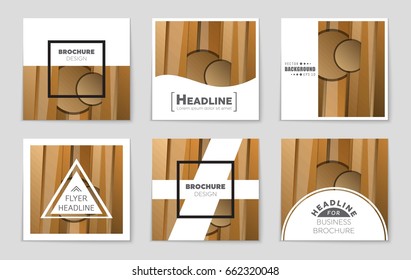 Abstract vector layout background set. For art template design, list, front page, mockup brochure theme style, banner, idea, cover, booklet, print, flyer, book, blank, card, ad, sign, sheet,, a4
