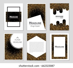 Abstract vector layout background set. For art template design, list, front page, mockup brochure theme style, banner, idea, cover, booklet, print, flyer, book, blank, card, ad, sign, sheet,, a4