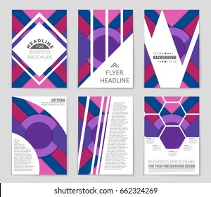 Abstract vector layout background set. For art template design, list, front page, mockup brochure theme style, banner, idea, cover, booklet, print, flyer, book, blank, card, ad, sign, sheet,, a4