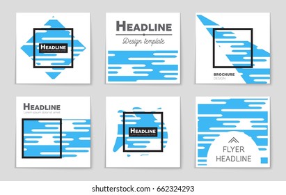 Abstract vector layout background set. For art template design, list, front page, mockup brochure theme style, banner, idea, cover, booklet, print, flyer, book, blank, card, ad, sign, sheet,, a4