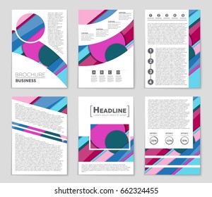 Abstract vector layout background set. For art template design, list, front page, mockup brochure theme style, banner, idea, cover, booklet, print, flyer, book, blank, card, ad, sign, sheet,, a4