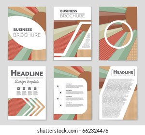 Abstract vector layout background set. For art template design, list, front page, mockup brochure theme style, banner, idea, cover, booklet, print, flyer, book, blank, card, ad, sign, sheet,, a4