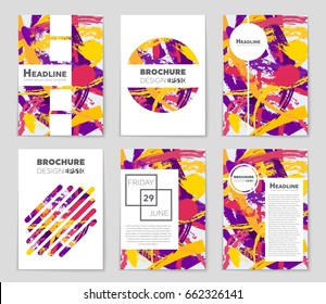 Abstract vector layout background set. For art template design, list, front page, mockup brochure theme style, banner, idea, cover, booklet, print, flyer, book, blank, card, ad, sign, sheet,, a4.