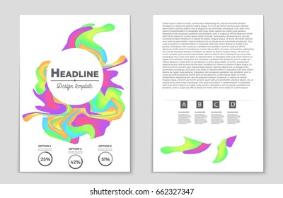 Abstract vector layout background set. For art template design, list, front page, mockup brochure theme style, banner, idea, cover, booklet, print, flyer, book, blank, card, ad, sign, sheet,, a4.