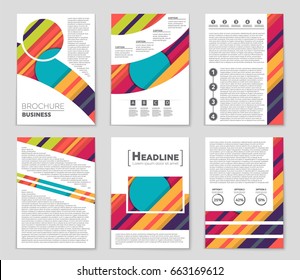 Abstract vector layout background set. For art template design, list, front page, mockup brochure theme style, banner, idea, cover, booklet, print, flyer, book, blank, card, ad, sign, sheet,, a4.
