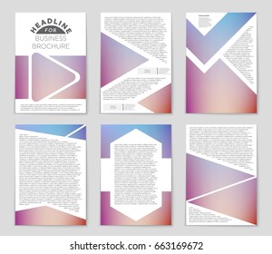 Abstract vector layout background set. For art template design, list, front page, mockup brochure theme style, banner, idea, cover, booklet, print, flyer, book, blank, card, ad, sign, sheet,, a4.