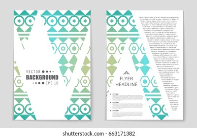 Abstract vector layout background set. For art template design, list, front page, mockup brochure theme style, banner, idea, cover, booklet, print, flyer, book, blank, card, ad, sign, sheet,, a4