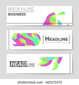 Abstract vector layout background set. For art template design, list, front page, mockup brochure theme style, banner, idea, cover, booklet, print, flyer, book, blank, card, ad, sign, sheet,, a4.