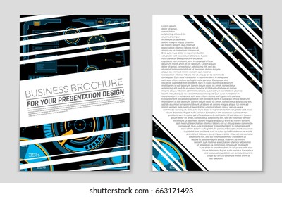 Abstract vector layout background set. For art template design, list, front page, mockup brochure theme style, banner, idea, cover, booklet, print, flyer, book, blank, card, ad, sign, sheet,, a4