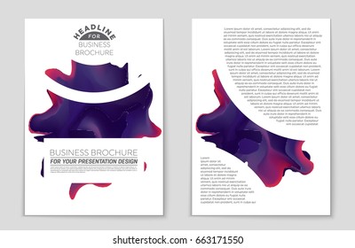 Abstract vector layout background set. For art template design, list, front page, mockup brochure theme style, banner, idea, cover, booklet, print, flyer, book, blank, card, ad, sign, sheet,, a4.