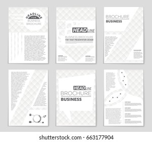 Abstract vector layout background set. For art template design, list, front page, mockup brochure theme style, banner, idea, cover, booklet, print, flyer, book, blank, card, ad, sign, sheet,, a4.