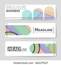 Abstract vector layout background set. For art template design, list, front page, mockup brochure theme style, banner, idea, cover, booklet, print, flyer, book, blank, card, ad, sign, sheet,, a4.