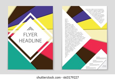 Abstract vector layout background set. For art template design, list, front page, mockup brochure theme style, banner, idea, cover, booklet, print, flyer, book, blank, card, ad, sign, sheet,, a4.