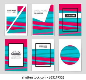 Abstract vector layout background set. For art template design, list, front page, mockup brochure theme style, banner, idea, cover, booklet, print, flyer, book, blank, card, ad, sign, sheet,, a4.