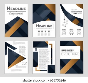 Abstract vector layout background set. For art template design, list, front page, mockup brochure theme style, banner, idea, cover, booklet, print, flyer, book, blank, card, ad, sign, sheet,, a4.