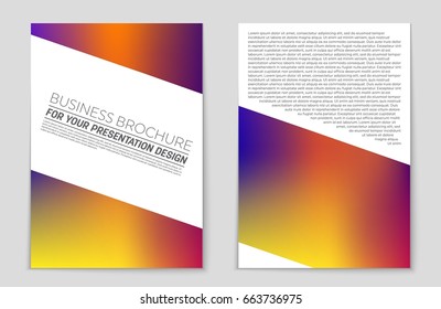 Abstract vector layout background set. For art template design, list, front page, mockup brochure theme style, banner, idea, cover, booklet, print, flyer, book, blank, card, ad, sign, sheet,, a4.