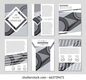 Abstract vector layout background set. For art template design, list, front page, mockup brochure theme style, banner, idea, cover, booklet, print, flyer, book, blank, card, ad, sign, sheet,, a4.