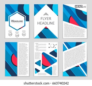 Abstract vector layout background set. For art template design, list, front page, mockup brochure theme style, banner, idea, cover, booklet, print, flyer, book, blank, card, ad, sign, sheet,, a4.