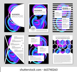 Abstract vector layout background set. For art template design, list, front page, mockup brochure theme style, banner, idea, cover, booklet, print, flyer, book, blank, card, ad, sign, sheet,, a4.