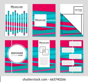 Abstract vector layout background set. For art template design, list, front page, mockup brochure theme style, banner, idea, cover, booklet, print, flyer, book, blank, card, ad, sign, sheet,, a4.