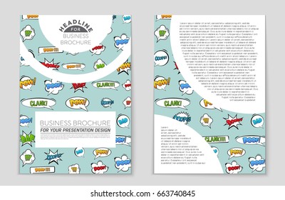 Abstract vector layout background set. For art template design, list, front page, mockup brochure theme style, banner, idea, cover, booklet, print, flyer, book, blank, card, ad, sign, sheet,, a4