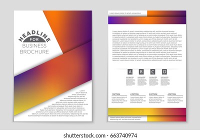 Abstract vector layout background set. For art template design, list, front page, mockup brochure theme style, banner, idea, cover, booklet, print, flyer, book, blank, card, ad, sign, sheet,, a4.