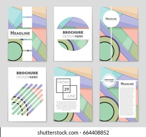 Abstract vector layout background set. For art template design, list, front page, mockup brochure theme style, banner, idea, cover, booklet, print, flyer, book, blank, card, ad, sign, sheet,, a4.