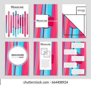 Abstract vector layout background set. For art template design, list, front page, mockup brochure theme style, banner, idea, cover, booklet, print, flyer, book, blank, card, ad, sign, sheet,, a4.