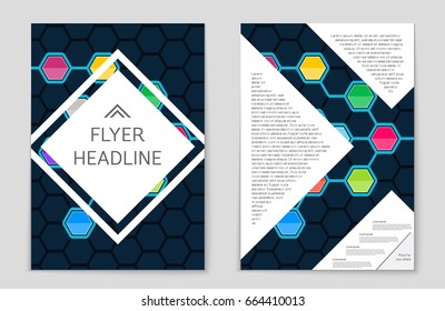 Abstract vector layout background set. For art template design, list, front page, mockup brochure theme style, banner, idea, cover, booklet, print, flyer, book, blank, card, ad, sign, sheet,, a4