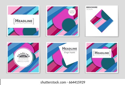 Abstract vector layout background set. For art template design, list, front page, mockup brochure theme style, banner, idea, cover, booklet, print, flyer, book, blank, card, ad, sign, sheet,, a4.