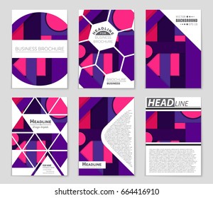 Abstract vector layout background set. For art template design, list, front page, mockup brochure theme style, banner, idea, cover, booklet, print, flyer, book, blank, card, ad, sign, sheet,, a4.