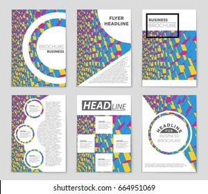 Abstract vector layout background set. For art template design, list, front page, mockup brochure theme style, banner, idea, cover, booklet, print, flyer, book, blank, card, ad, sign, sheet,, a4.