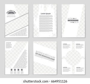 Abstract vector layout background set. For art template design, list, front page, mockup brochure theme style, banner, idea, cover, booklet, print, flyer, book, blank, card, ad, sign, sheet,, a4.