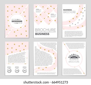 Abstract vector layout background set. For art template design, list, front page, mockup brochure theme style, banner, idea, cover, booklet, print, flyer, book, blank, card, ad, sign, sheet,, a4.