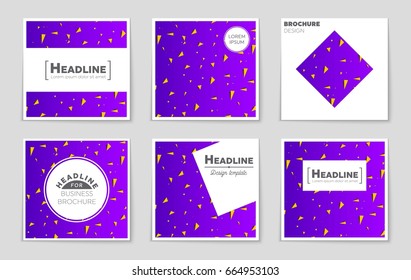 Abstract vector layout background set. For art template design, list, front page, mockup brochure theme style, banner, idea, cover, booklet, print, flyer, book, blank, card, ad, sign, sheet,, a4.