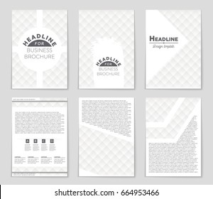 Abstract vector layout background set. For art template design, list, front page, mockup brochure theme style, banner, idea, cover, booklet, print, flyer, book, blank, card, ad, sign, sheet,, a4.