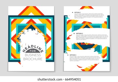 Abstract vector layout background set. For art template design, list, front page, mockup brochure theme style, banner, idea, cover, booklet, print, flyer, book, blank, card, ad, sign, sheet,, a4.