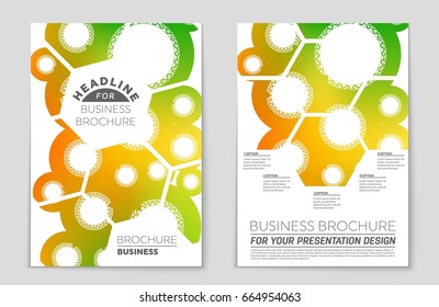 Abstract vector layout background set. For art template design, list, front page, mockup brochure theme style, banner, idea, cover, booklet, print, flyer, book, blank, card, ad, sign, sheet,, a4.