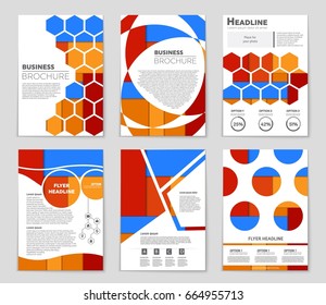 Abstract vector layout background set. For art template design, list, front page, mockup brochure theme style, banner, idea, cover, booklet, print, flyer, book, blank, card, ad, sign, sheet,, a4.