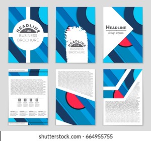 Abstract vector layout background set. For art template design, list, front page, mockup brochure theme style, banner, idea, cover, booklet, print, flyer, book, blank, card, ad, sign, sheet,, a4.