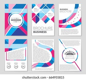 Abstract vector layout background set. For art template design, list, front page, mockup brochure theme style, banner, idea, cover, booklet, print, flyer, book, blank, card, ad, sign, sheet,, a4.