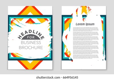 Abstract vector layout background set. For art template design, list, front page, mockup brochure theme style, banner, idea, cover, booklet, print, flyer, book, blank, card, ad, sign, sheet,, a4.