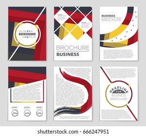 Abstract vector layout background set. For art template design, list, front page, mockup brochure theme style, banner, idea, cover, booklet, print, flyer, book, blank, card, ad, sign, sheet,, a4.