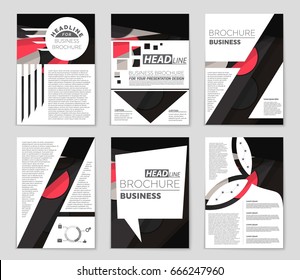 Abstract vector layout background set. For art template design, list, front page, mockup brochure theme style, banner, idea, cover, booklet, print, flyer, book, blank, card, ad, sign, sheet,, a4.